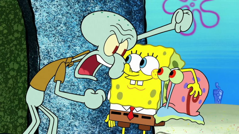 Сквидвард и Сэнди