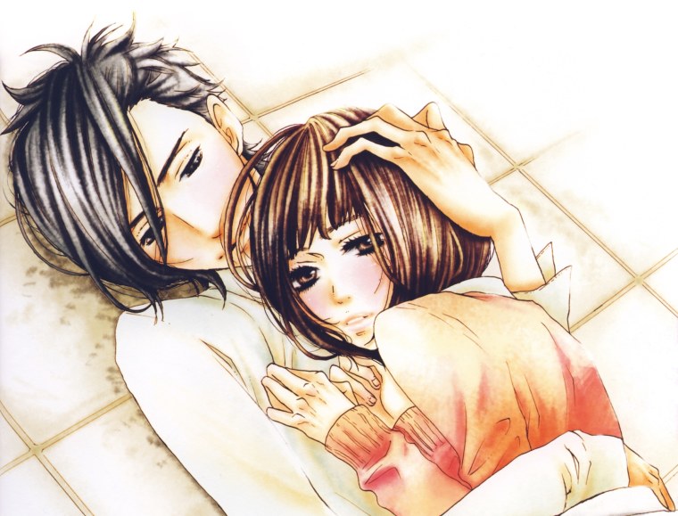 Мэй Тачибана и Ямато Куросава в постели