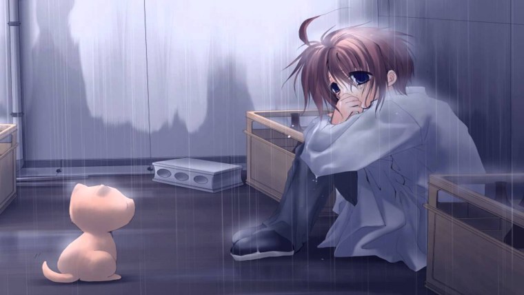 Грустные аниме