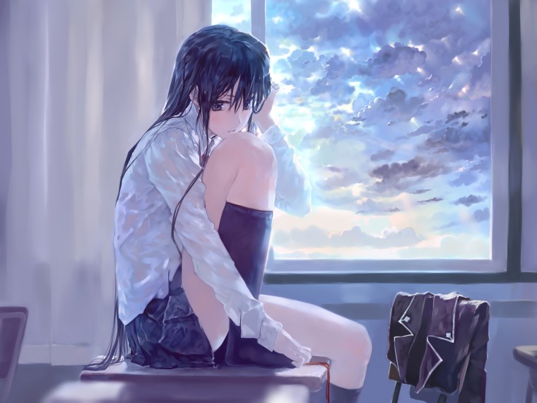 Аниме романтика грусть