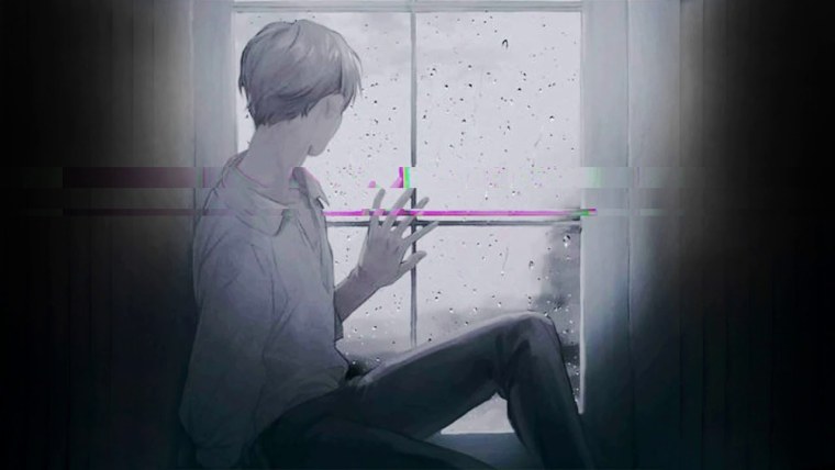 Человек у окна арт