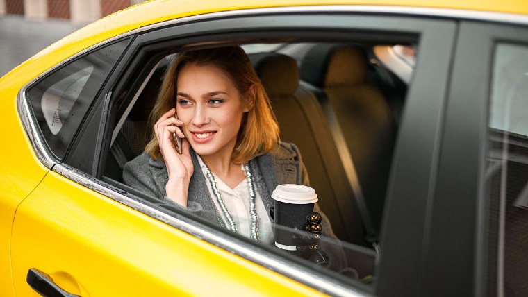 Фото такси с девушками