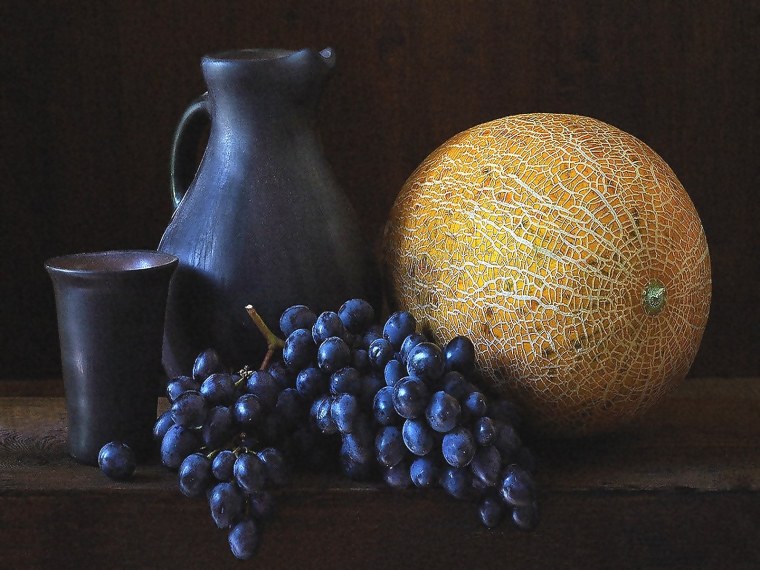 Синий натюрморт