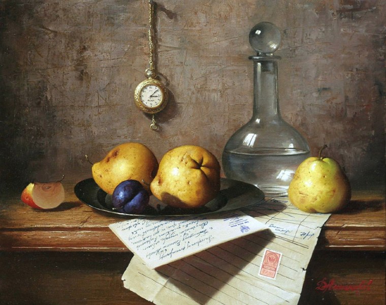 Анненков Дмитрий художник натюрморт