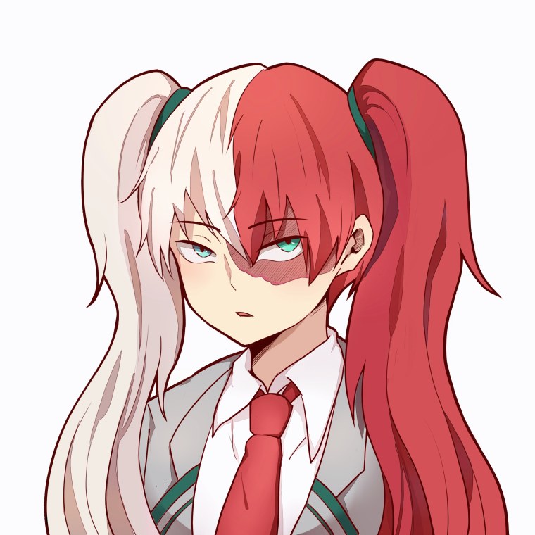 Шото Тодороки девушка