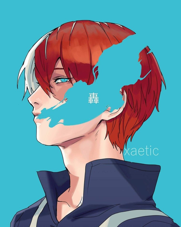 Шото Тодороки гендер Бендер