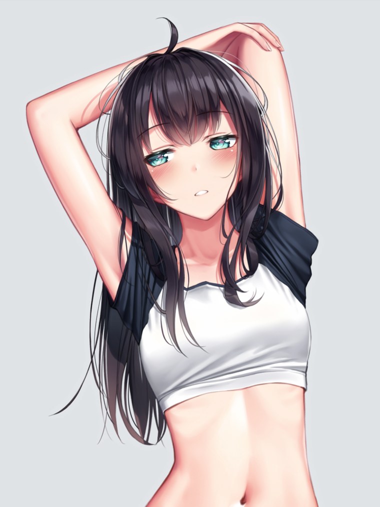 Тян с красивой фигурой