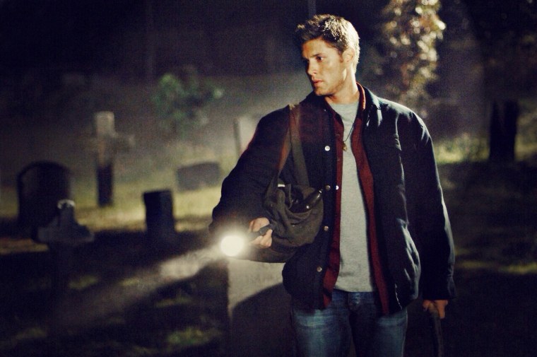 Дженсен Эклз в джинсовке