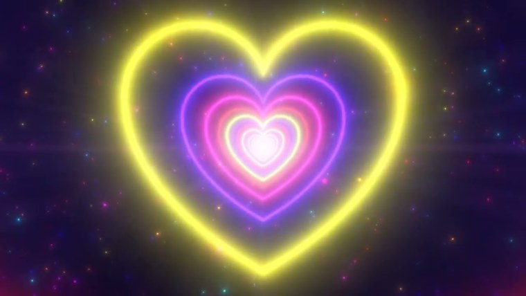 Сердечки фон из тик тока