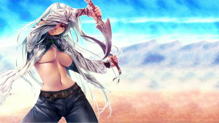 Обои аниме девушки