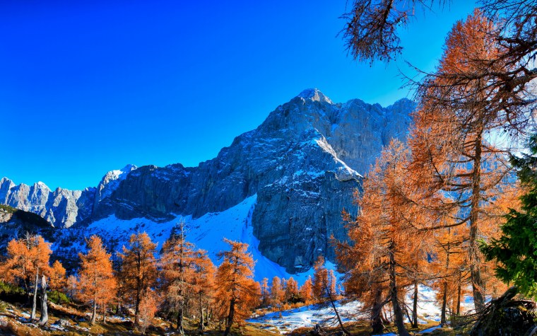 Озеро Морейн в Канаде