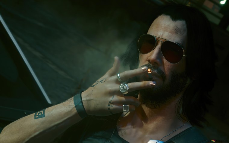 Cyberpunk 2077 Киану Ривз