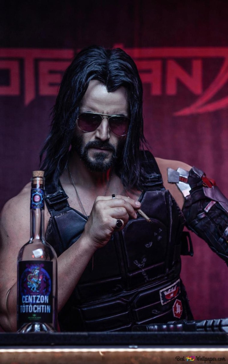 Киберпанк 2077 Джонни Сильверхенд