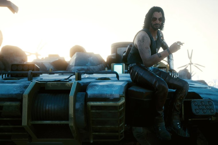 Cyberpunk 2077 Киану Ривз