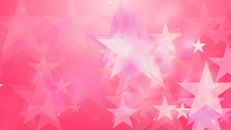 Розовый фон со звездочками
