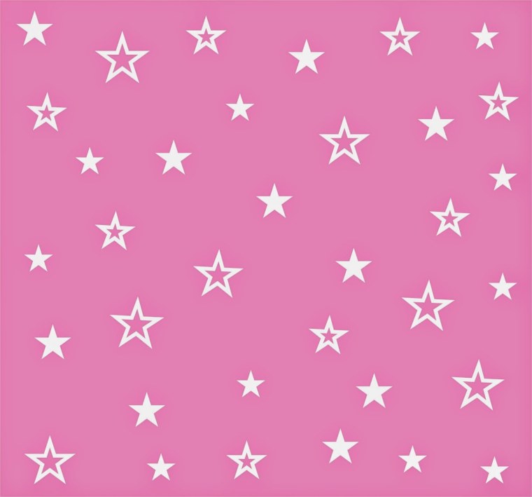 Розовый фон со звездами для девочки