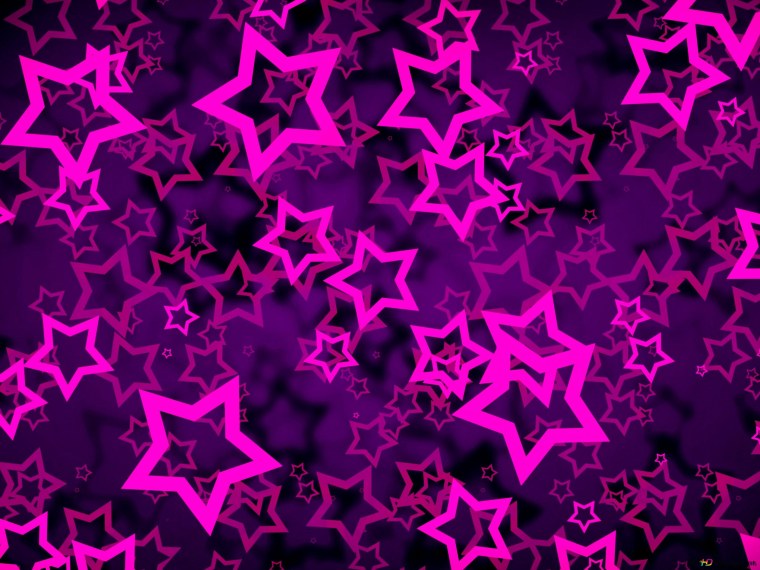 Сиреневый фон со звездами