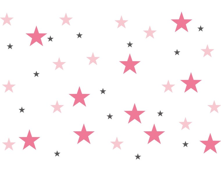 Розовые звездочки