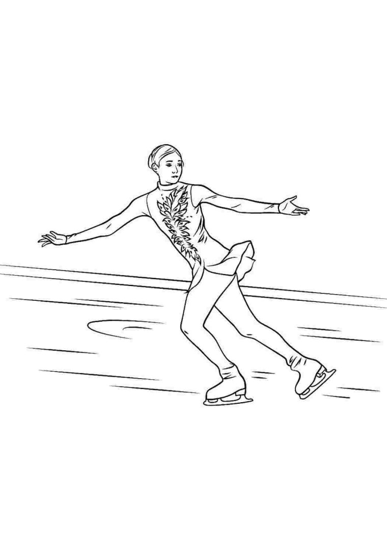 Фигурист рисунок