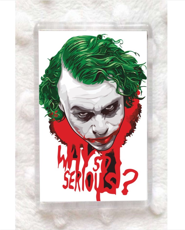 Джокер хита Леджера why so serious