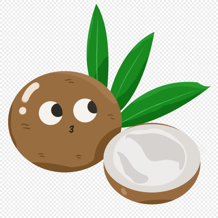 Кокос с глазками