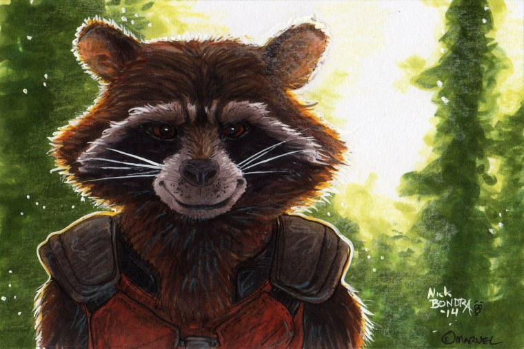 Енот Стражи Галактики