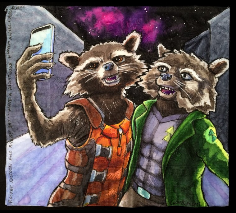 Rocket Raccoon hot Toys