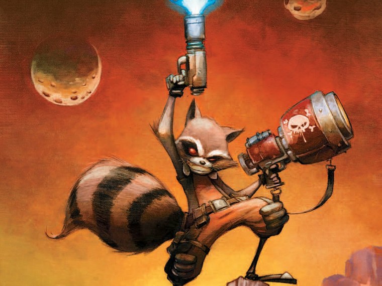 Rocket Raccoon Skottie young