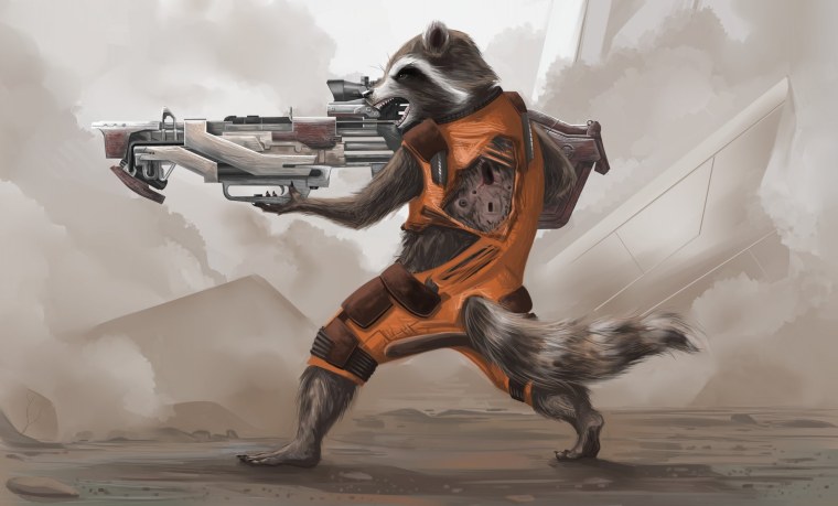 Стражи Галактики Rocket Raccoon
