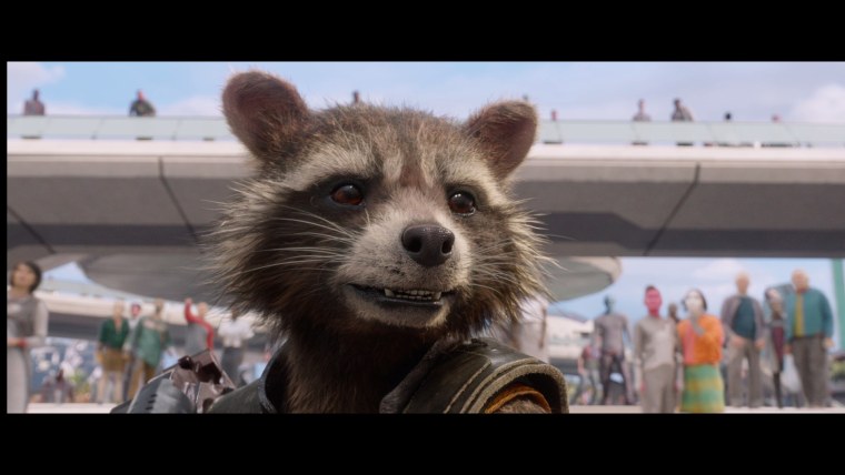 Енот ракета Стражи Галактики 2