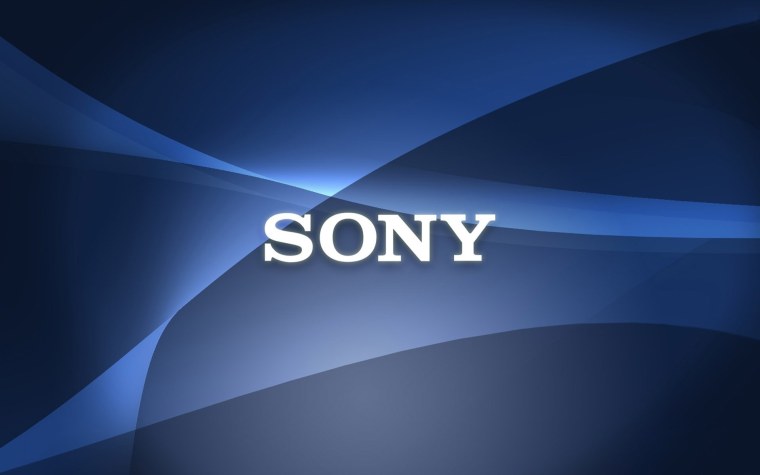Sony надпись