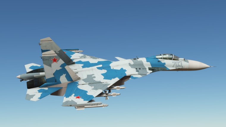 Истребитель Су-27 Витязь