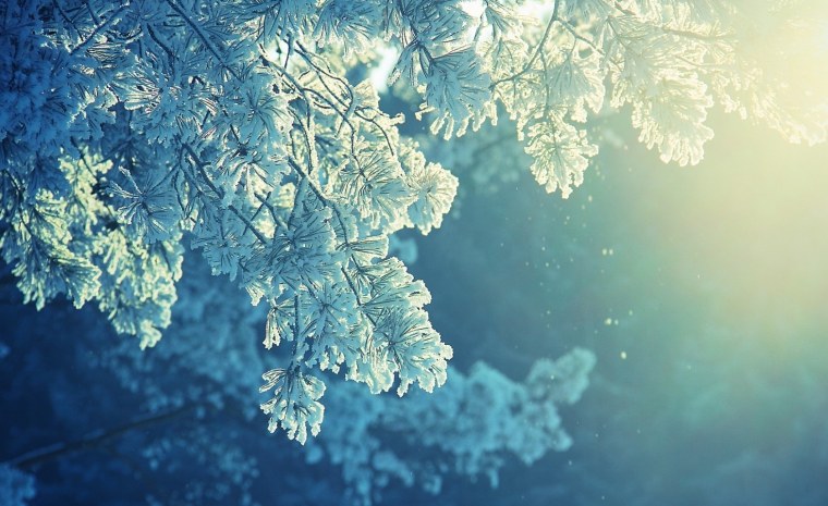 Снежный фон