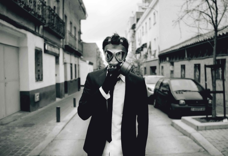 Мужик в маске