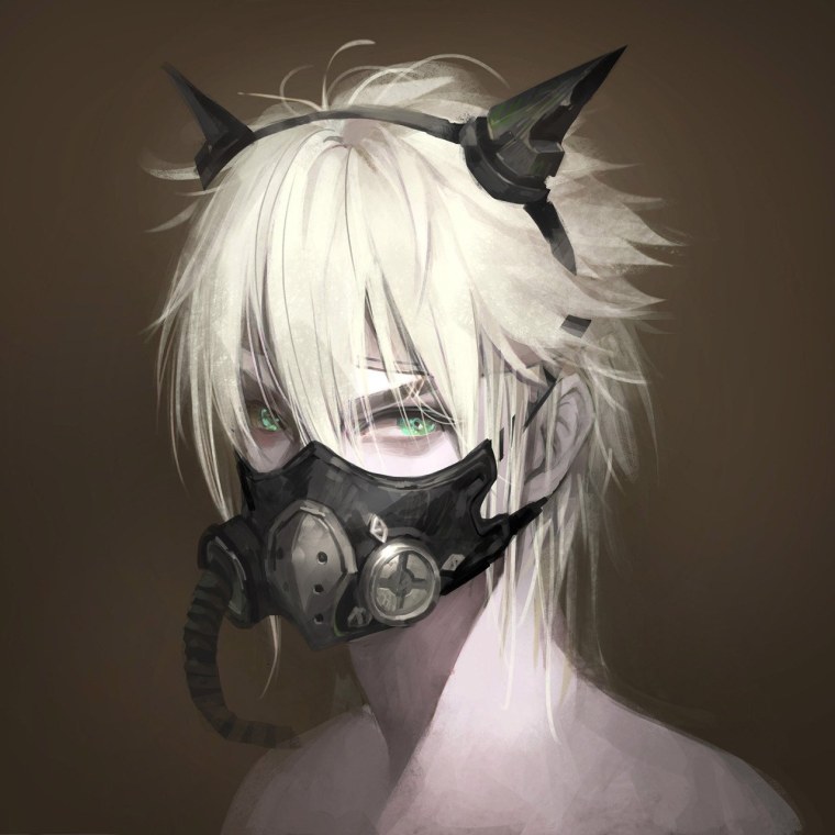 Пацан в маске