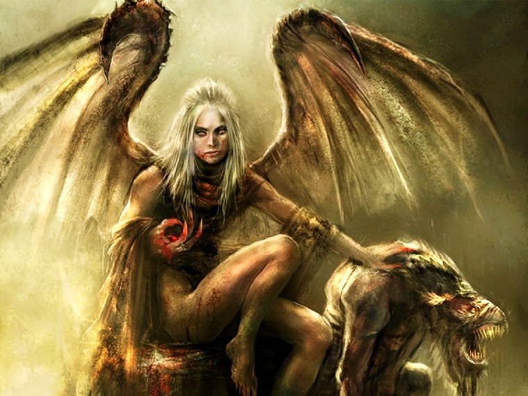 Ангел суккуб аниме