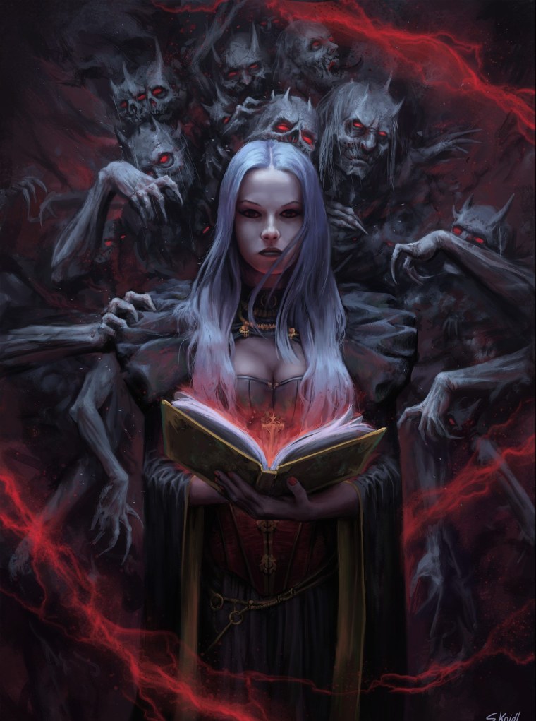 Девушка демон