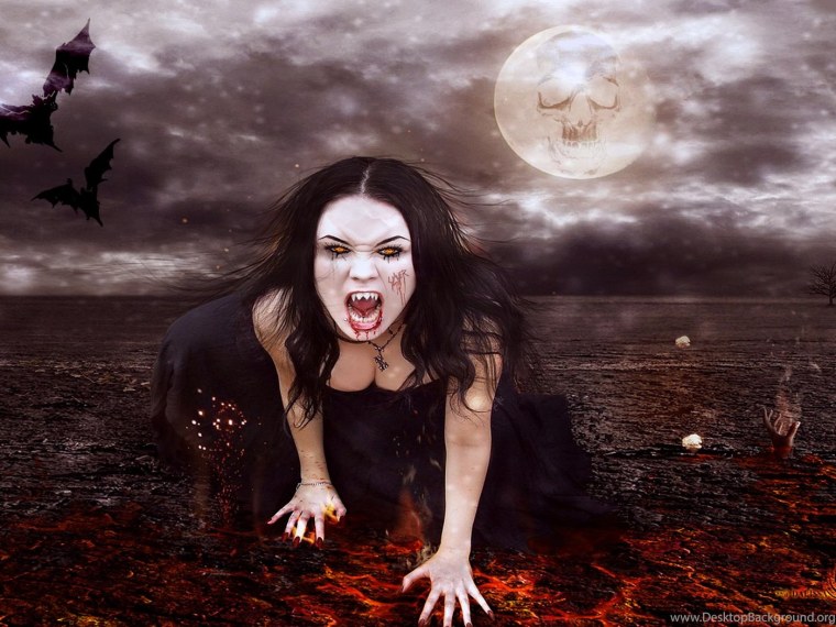 Блондинка дьявол