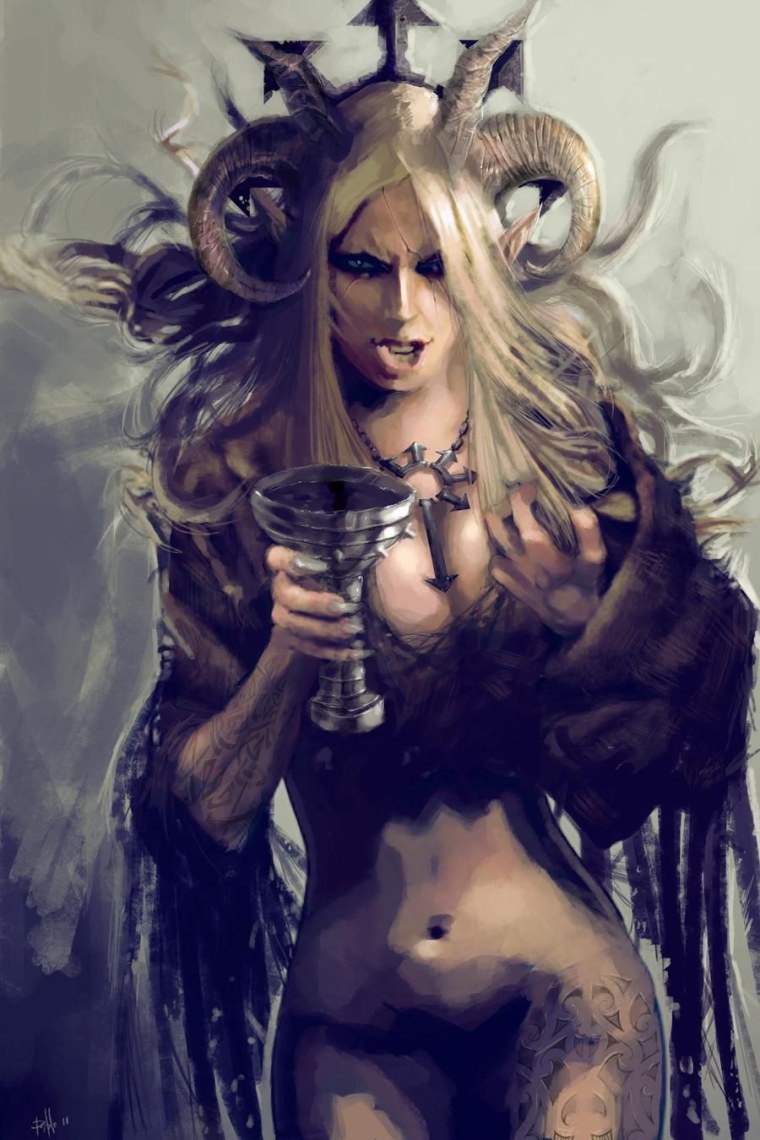 Вампирша арт