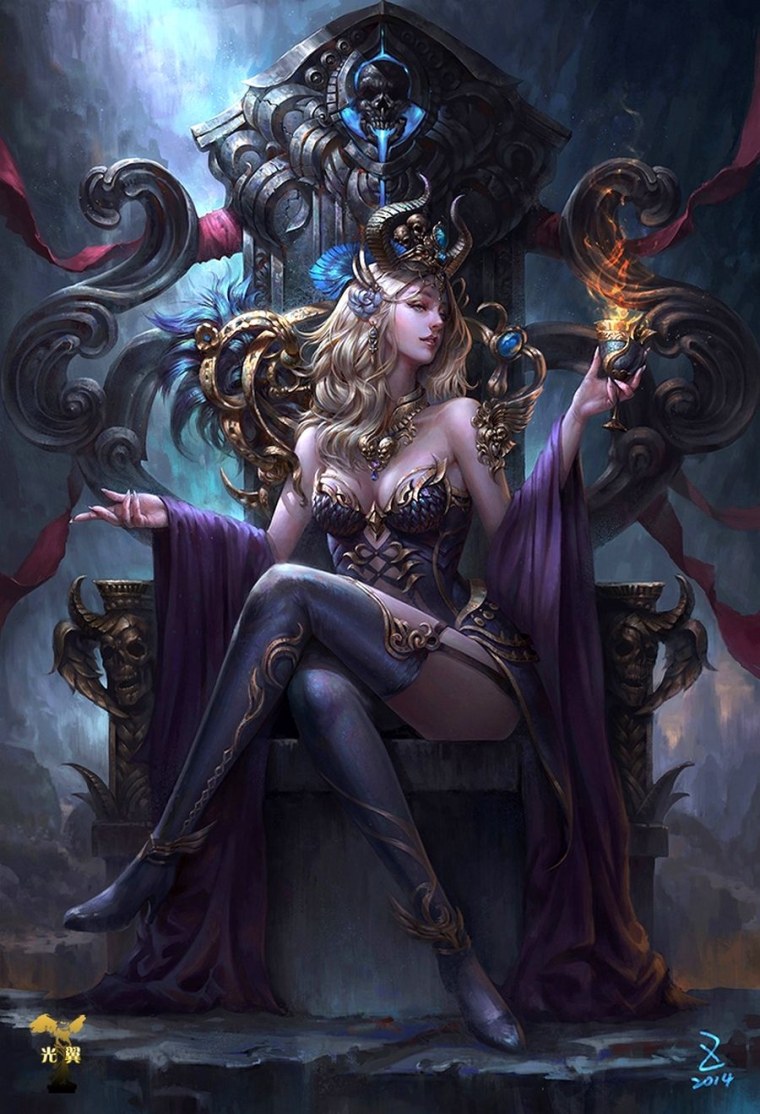 Девушка во мраке арт