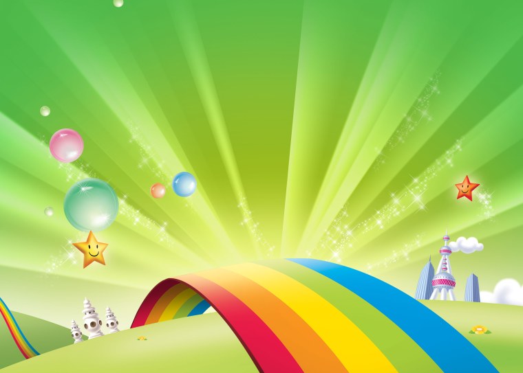 Яркий детский фон