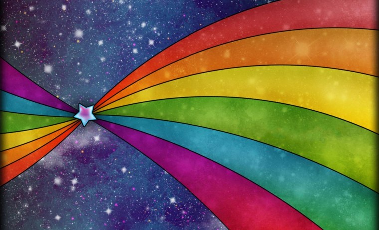 Радужный фон
