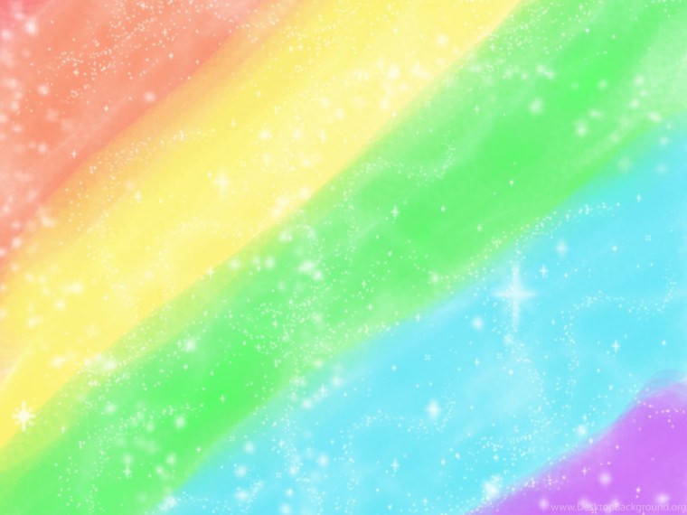 Фон Радужный нежный