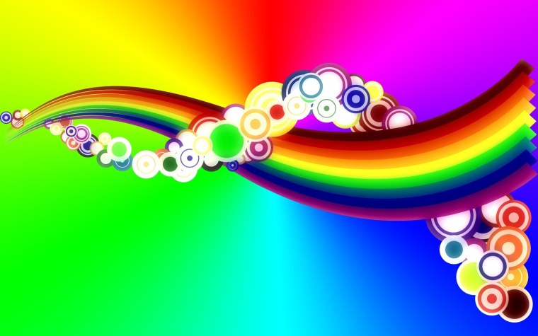 Радужный фон