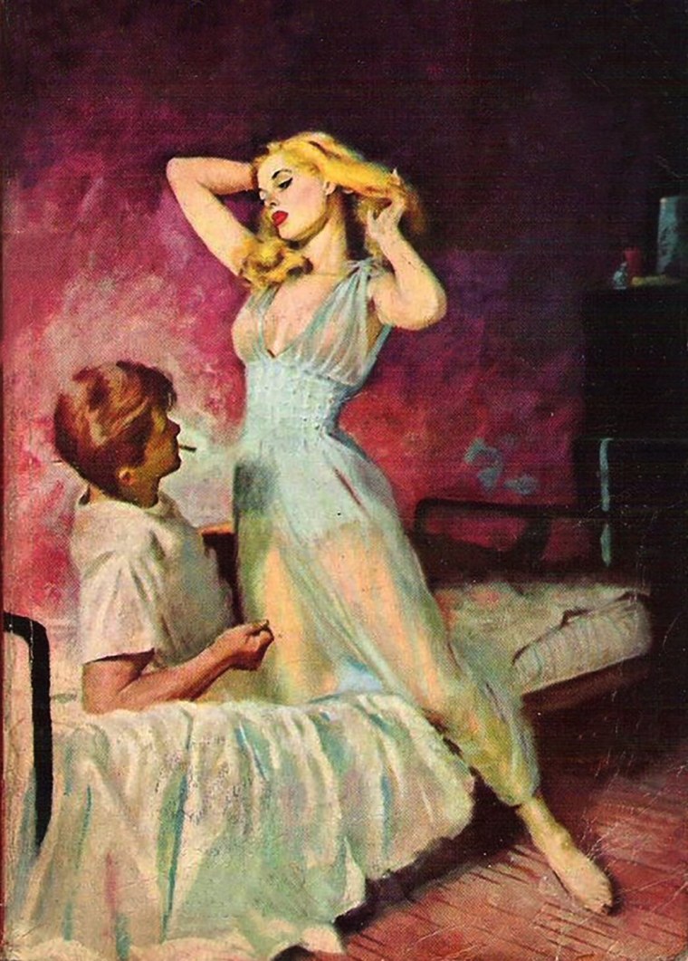 Картина женщина в ванне