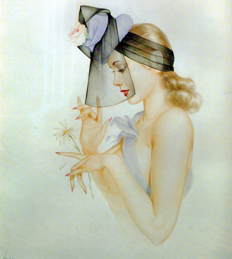 Винтажная блондинка