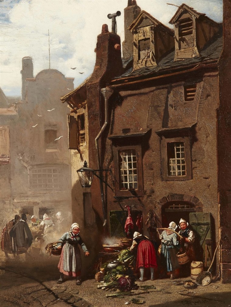 Штурм Иерусалима крестоносцами миниатюра 15 века