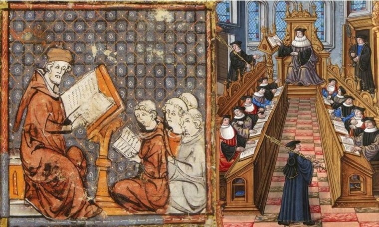 Средневековая миниатюра 14 века