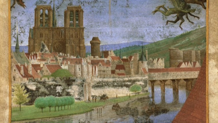 Житель Европы средневековья 14 век