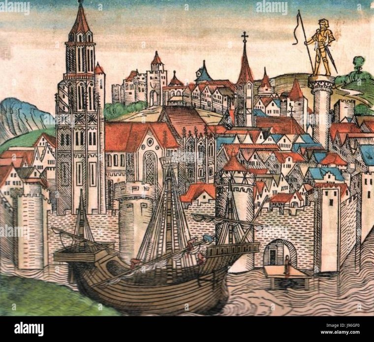 Средневековая Европа 15 века город